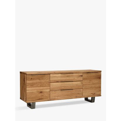 John Lewis Calia Sideboard Oak | H74 x W180 x 47cm