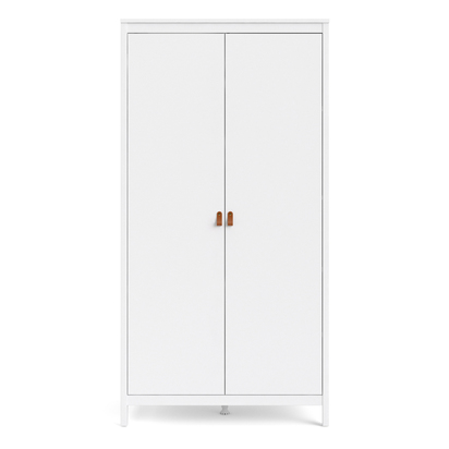 Riverton Wardrobe with 2 Doors in White