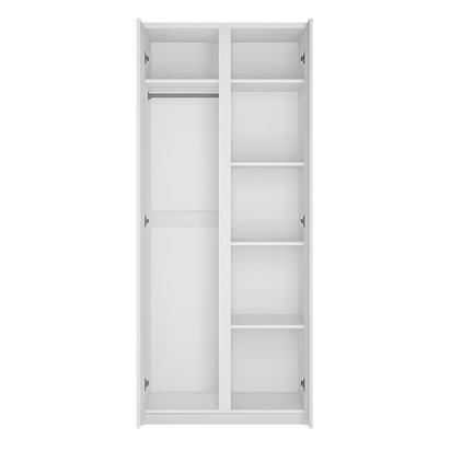 Langford 2 Door Wardrobe in White