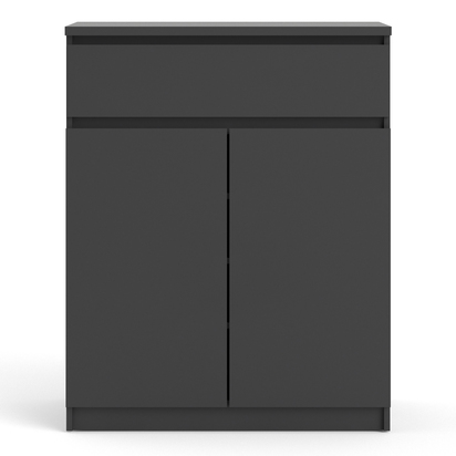 Avery 3 Sideboard - 1 Drawer 2 Doors in Black Matt