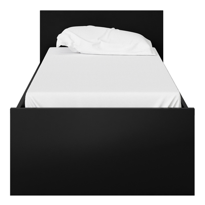 Avery 3 Single Bed 3ft (90 x 190) in Black Matt