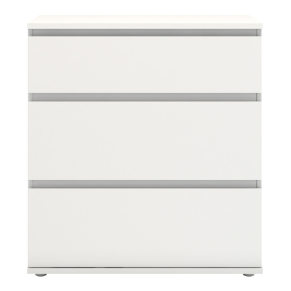 Clifton Chest of 3 Drawers in White