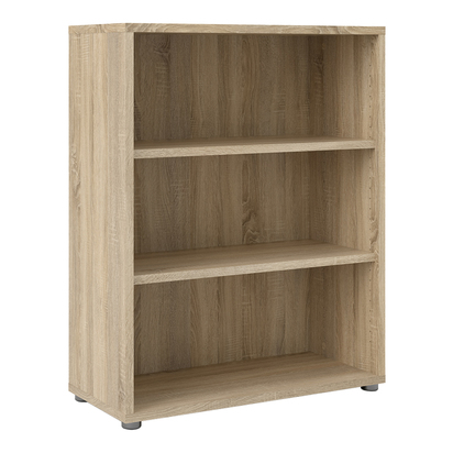 Sutton 3 Bookcase 2 Shelves in Oak
