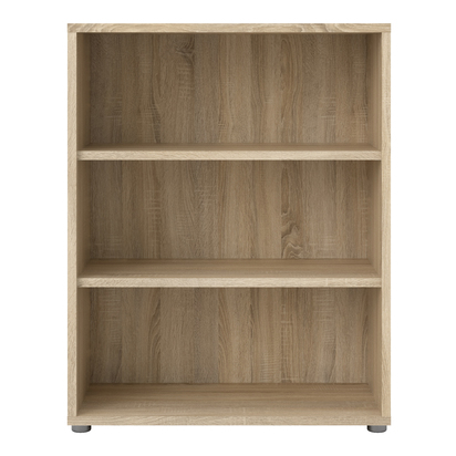 Sutton 3 Bookcase 2 Shelves in Oak