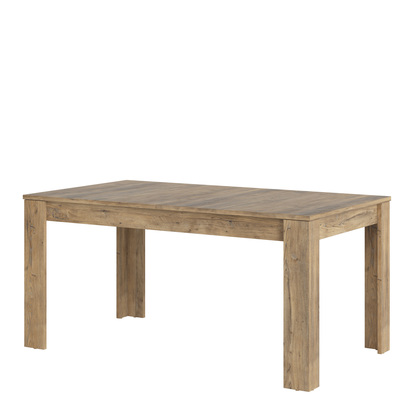 Weston 3 Extending Dining Table 160x200cm in Chestnut and Matera Grey