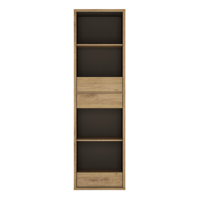 Langford 3 Tall Narrow 3 Drawer Bookcase