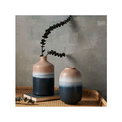 Denby Minerals Bottle Vase, H20cm, Pink