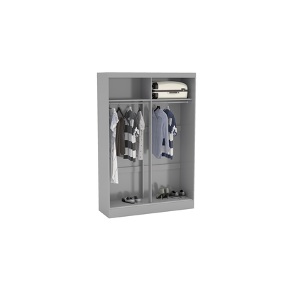 Lynx 2 Door Sliding Wardrobe With Mirror