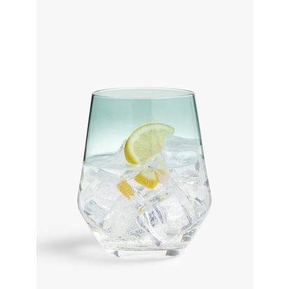 John Lewis & Partners Ombre Glass Tumbler, Set of 4, 480ml