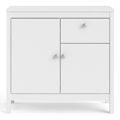 Huxham Sideboard 2 Doors 1 Drawer in White