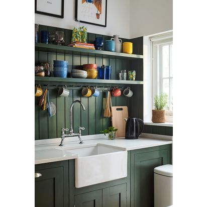 John Lewis Portobello Earthenware Vase with Handles, H23cm, Natural Natural | H23 x W16.5 x D15cm