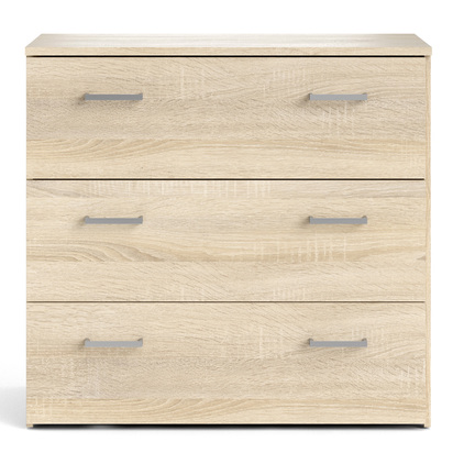 Linden 4 Chest of 3 Drawers in Oak