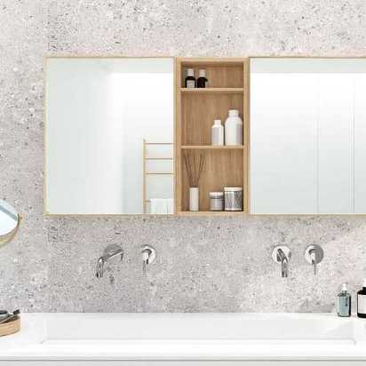 Wireworks Slimline 550 Wall Storage - Oak