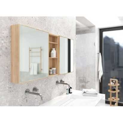 Wireworks Slimline 550 Wall Storage - Oak