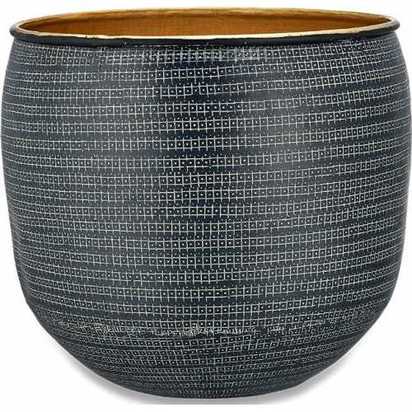 Nkuku Tembesi Planter - Black - Medium