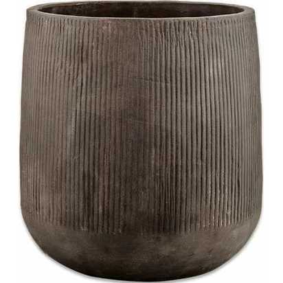 Nkuku Wampu Tall Planter - Black - Small