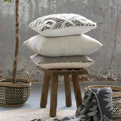 Light and Living Cedro Stool