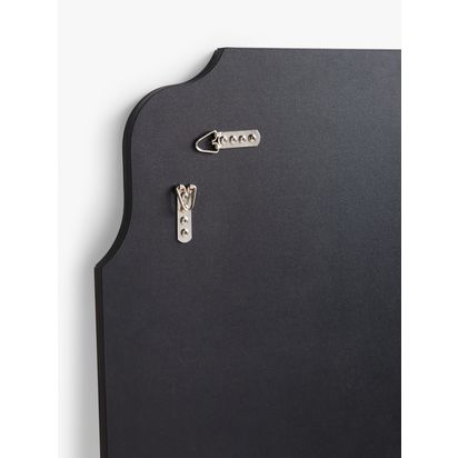 John Lewis Smoke Edge Wall Mirror, 90 x 60cm, Smoke Smoke | H90 x W60 x D2cm