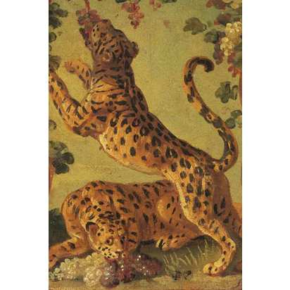 Unframed Leopard Love Art Print