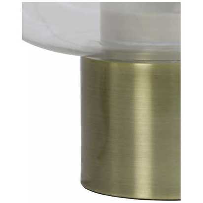 Light and Living Arturan Table Lamp - Clear & Bronze - Large