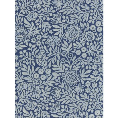 John Lewis Hidcote Print Furnishing Fabric Dark Night Sky