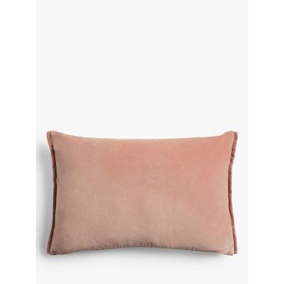 John Lewis Pea Blossom Floral Cushion, Natural