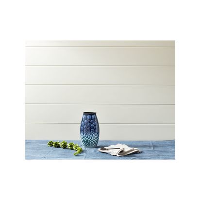Poole Pottery Ocean Manhattan Vase, H26cm, Blue Blue | H26 x W26 x D17.5cm