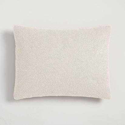 Cosy Boucle Bedspread, Standard Pillowcase, Alabaster