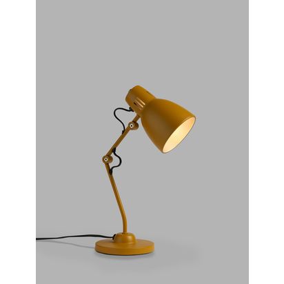 John Lewis Tony Desk Lamp Mustard | H38 x W13.50 x D24cm