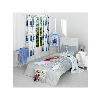 Disney Frozen Sherpa Fleece Throw Multi | W120 x D120cm