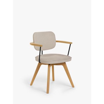 John Lewis Soren Boucle Office Chair