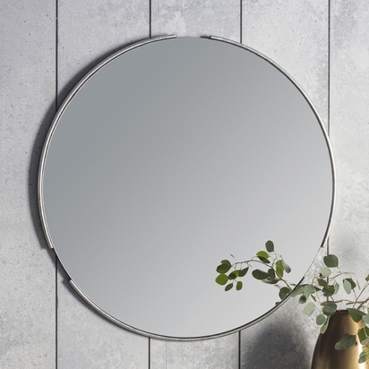 Aurora Large Round Wall Mirror Colour: Gold