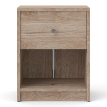 Linton 2 Bedside 1 Drawer in Jackson Hickory Oak