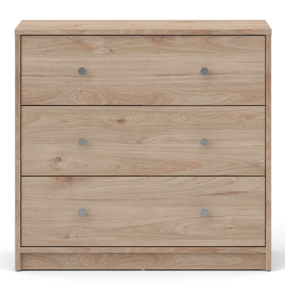 Linton 2 Chest of 3 Drawers in Jackson Hickory Oak