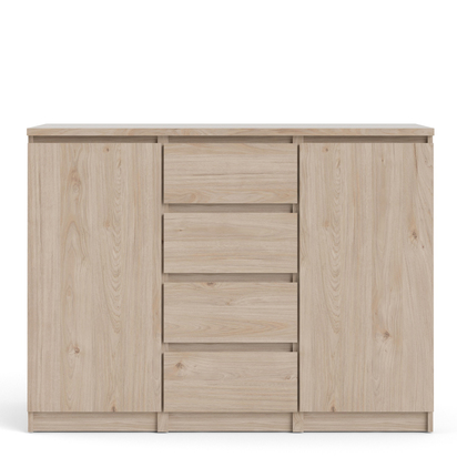 Avery 3 Sideboard 4 Drawers 2 Doors in Jackson Hickory Oak