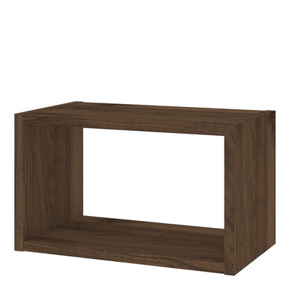 Hampton 3 Wall Shelf Unit in Walnut
