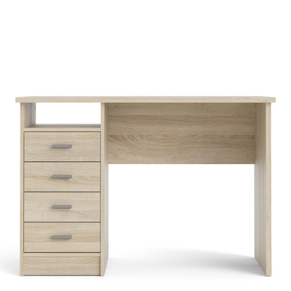 Oakwell 4 4 Drawer Desk in Oak