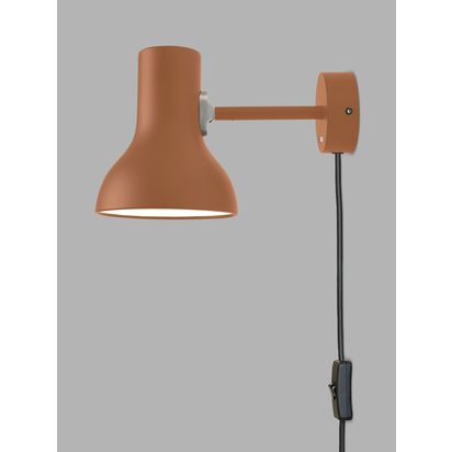 Anglepoise Type 75 Mini Margaret Howell Edition Plug-In Wall Light Sienna | H15 x W13 x D23cm