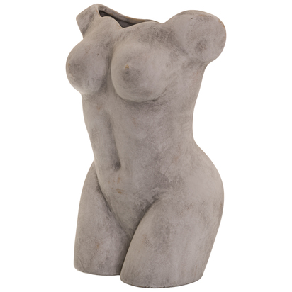 Female Figure Vase