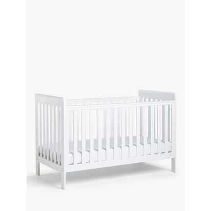 John Lewis Charlotte Cotbed, White White | H935.0mm * W761.0mm * D1461.0mm