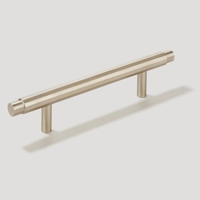 PEARCE Polygon T-Bar Handle - Satin Nickel | 160mm (96mm CC)