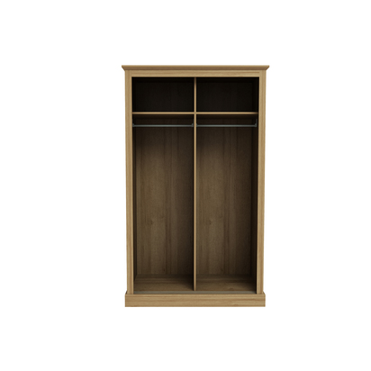 DEVON 2 DOOR SLIDING WARDROBE OAK