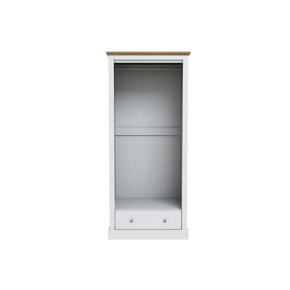 DEVON 2 DOOR WARDROBE WHITE