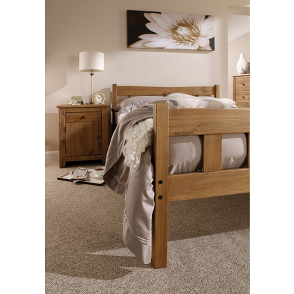 HAVANA 4.6 DOUBLE BED PINE