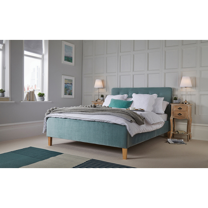 PIERRE 4.6 DOUBLE BED AQUA