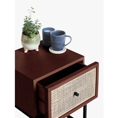 John Lewis ANYDAY Rush Bedside Table