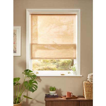 John Lewis Jute Effect Daylight Roller Blind | W122 x Drop 160cm