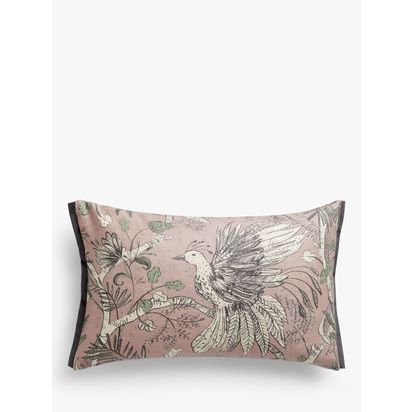 John Lewis Bird of Paradise Cushion Pink | 60 x 40cm