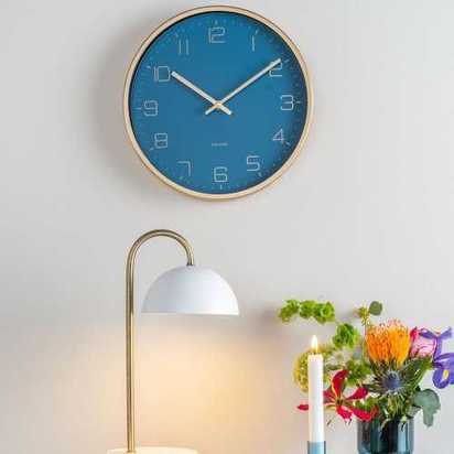 Karlsson Elegance Wall Clock - Blue