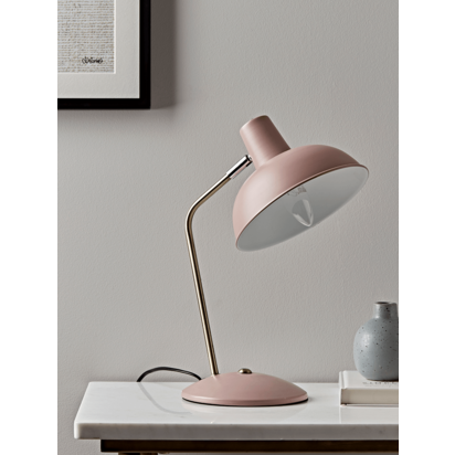 Blush & Brass Desk Lamp